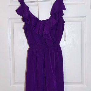 Purple party dress